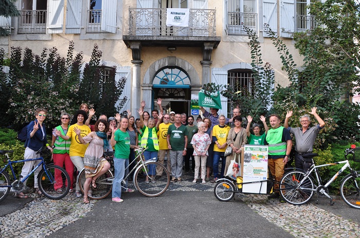 Prêts pour la Vélorution ? Le tour Alternatiba fait étape à Tarbes ce week-end !